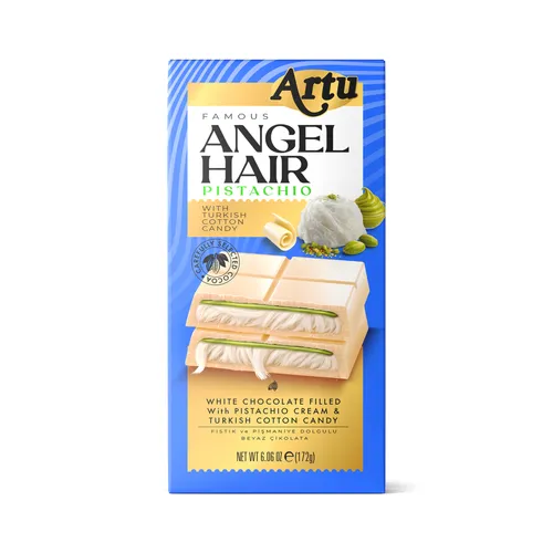 Artu Angel Hair Weiße Schokolade, 165 g