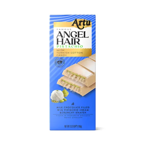 Artu Angel Hair Weiße Schokolade, 80 g