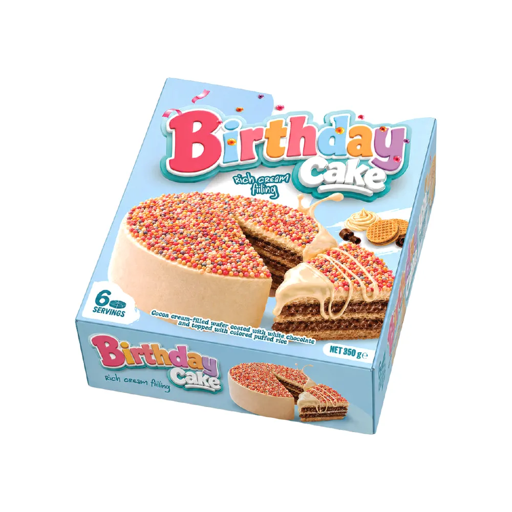 Artu Birthday Cake Waffeltorte, 350 g