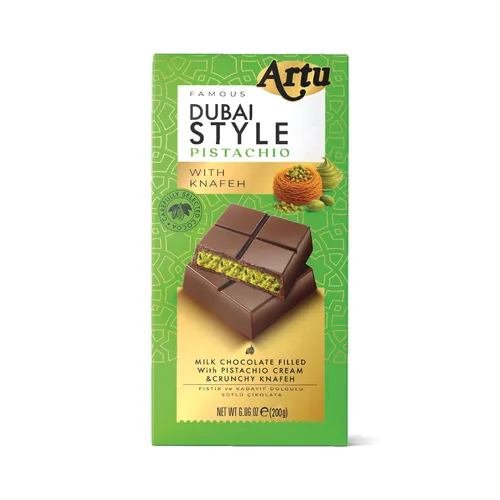 Artu Dubai Style Milchschokolade, 200 g