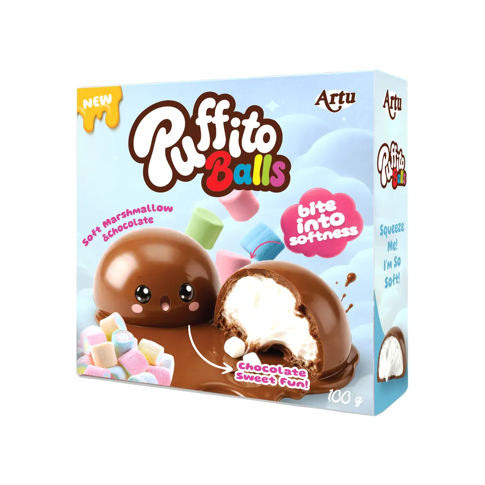 Artu Puffito & Puff Mallow Puffito Balls, 100 g