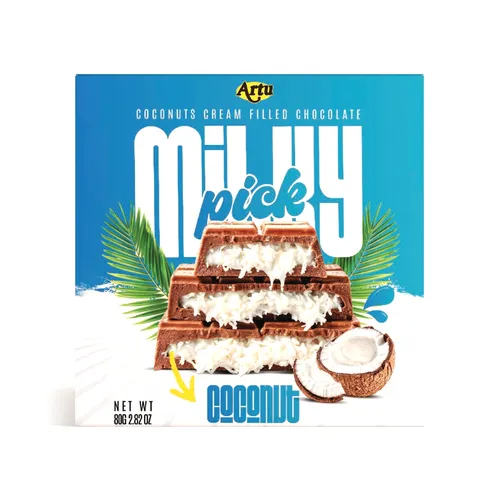 Artu Milky Pick Kokos, 80 g
