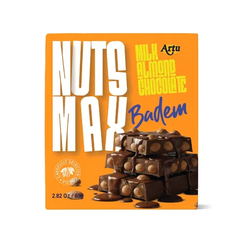 Artu Nutsmax Mandel, 80 g