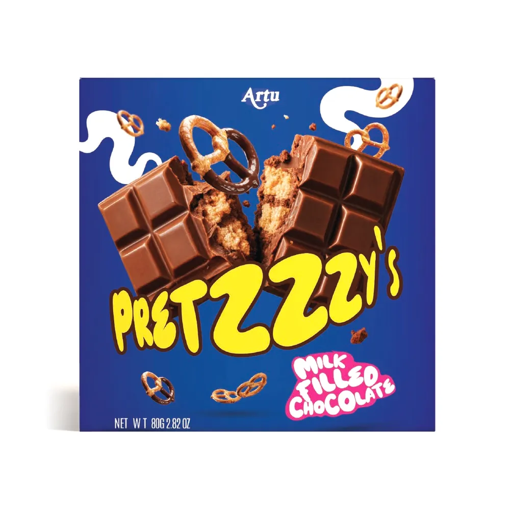 Artu Pretzzzy's Milchschokolade, 80 g