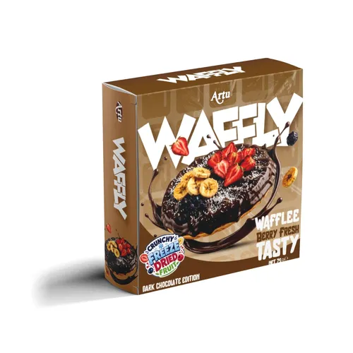 Artu Waffly Zartbitterschokolade, 60 g